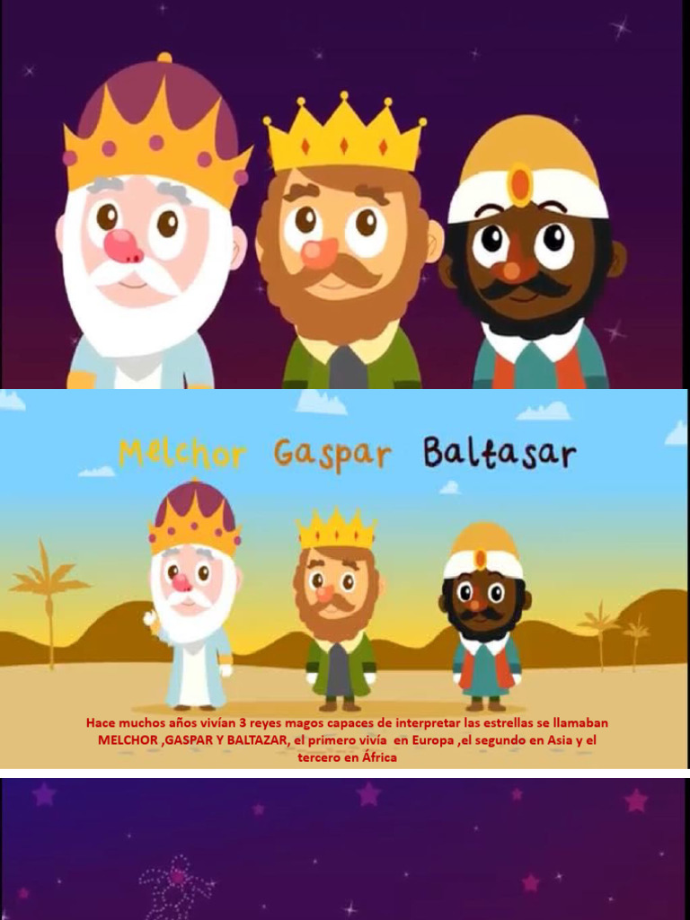 Cuento de los Reyes Magos para Niños | PDF | Reyes Magos
