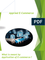 Application of E-Commerce Presentation VK