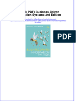 Ebook PDF Business Driven Information Systems 3rd Edition PDF