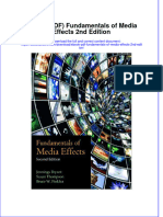 FULL Download Ebook PDF Fundamentals of Media Effects 2nd Edition PDF Ebook