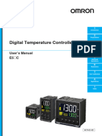 Digital Temperature Controllers: User's Manual E5 C