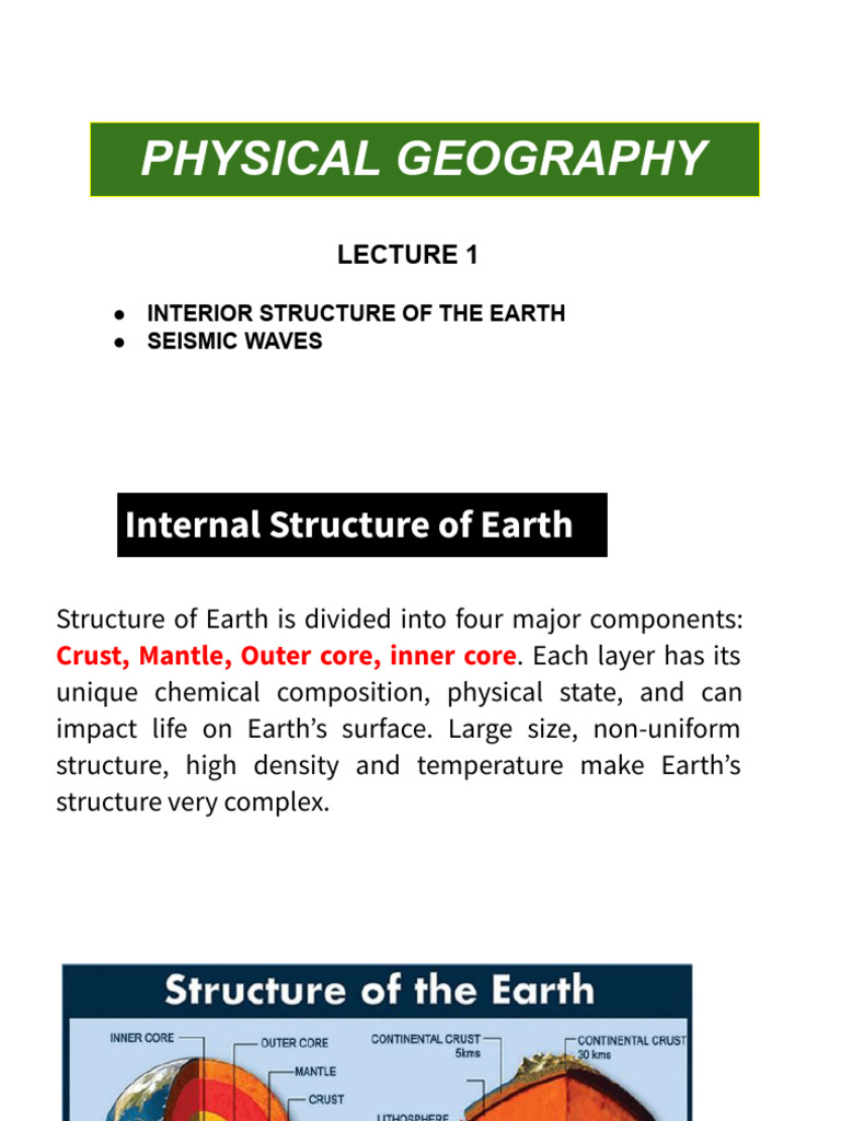 Structure of Earth | PDF | Earth | Structure Of The Earth