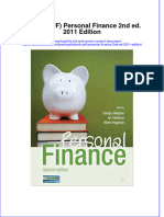 Ebook Ebook PDF Personal Finance 2nd Ed 2011 Edition PDF