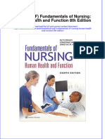 FULL Download Ebook PDF Fundamentals of Nursing Human Health and Function 8th Edition PDF Ebook