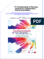 FULL Download Ebook PDF Fundamentals of Nursing Active Learning For Collaborative Practice 2nd Edition PDF Ebook