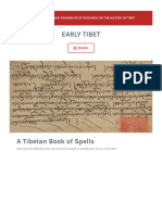 A Tibetan Book of Spells - Early Tibet