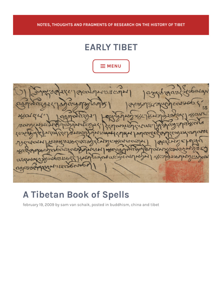 Tibetan Spells and Buddhist Magic | PDF | Tibetan Buddhism | Vajrayana