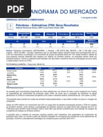 110806 - Panorama Do Mercado 11082006 - Petrobras e Usiminas