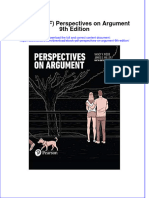 Ebook Ebook PDF Perspectives On Argument 9th Edition PDF