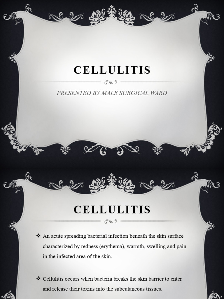 CELLULITIS | Download Free PDF | Health Sciences | Microbiology