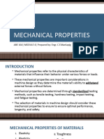 MODULE 4 - Mechanical Properties