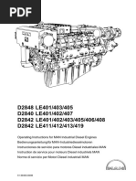 71.-13210-01-Motor MAN D2842 L405 Operation Instruction - ENG