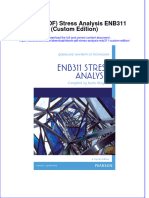 Ebook PDF Stress Analysis Enb311 Custom Edition PDF