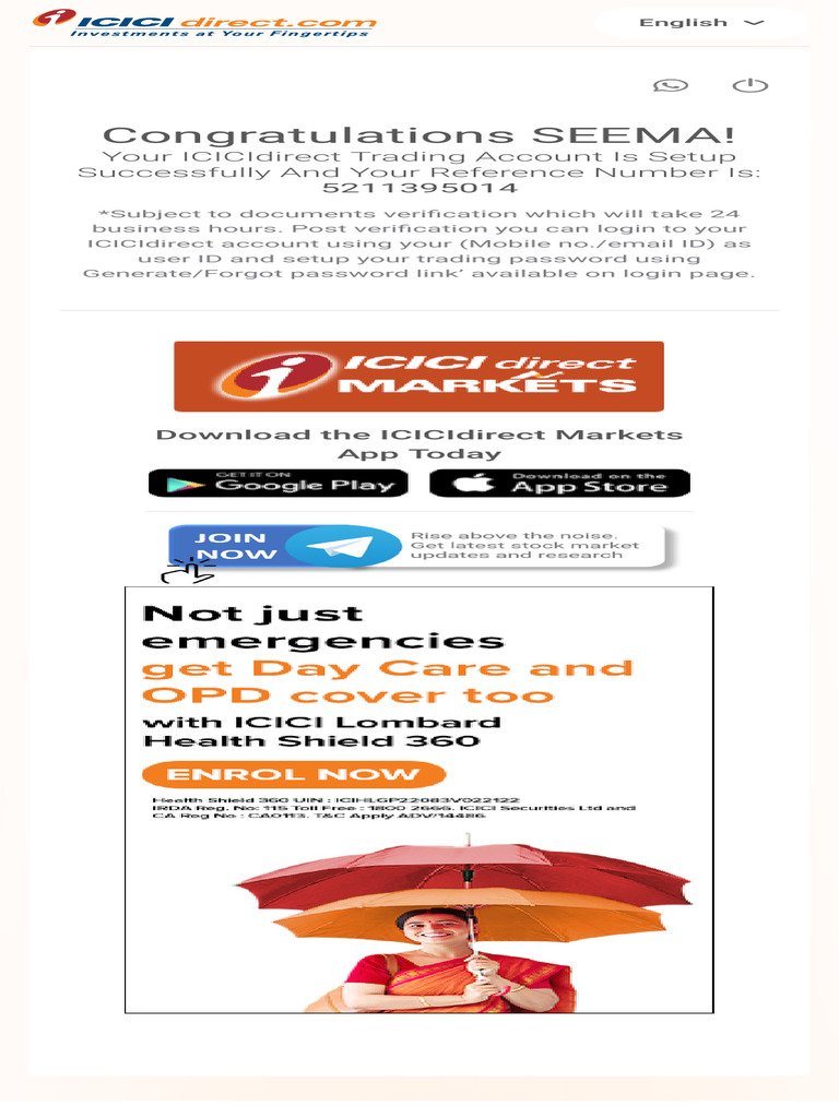 Open Trading And Demat Account Online Icici Direct Pdf