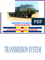Transmission System Tatra 8x8