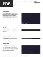 Learn CSS - Visual Rules Cheatsheet - Codecademy