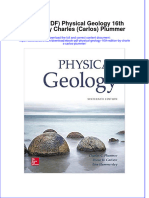 Ebook Ebook PDF Physical Geology 16th Edition by Charles Carlos Plummer PDF