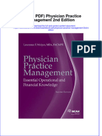 Ebook Ebook PDF Physician Practice Management 2nd Edition PDF