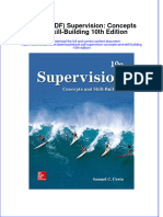Ebook PDF Supervision Concepts and Skill Building 10th Edition PDF