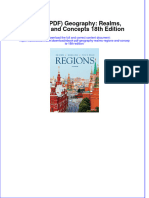 FULL Download Ebook PDF Geography Realms Regions and Concepts 18th Edition PDF Ebook