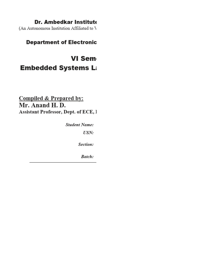 New Es Lab Manual 2021 22 Pdf