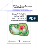 Ebook Ebook PDF Plant Genes Genomes and Genetics PDF