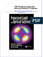 Ebook Ebook PDF Polarized Light and Optical Systems by Russell A Chipman PDF
