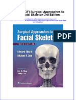 Ebook PDF Surgical Approaches To The Facial Skeleton 3rd Edition PDF