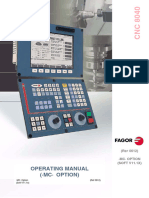 Fagor Operating Manual