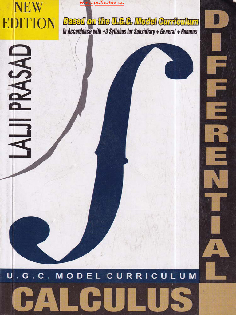 Differential Calculus by Lalji Prasad PDF