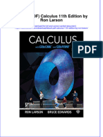 Ebook PDF Calculus 11th Edition by Ron Larson PDF