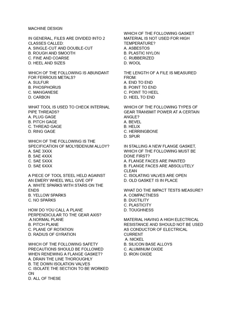 MD Elements | PDF | Steel | Horsepower