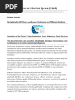 Common Avionics Architecture System CAAS