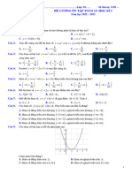 10D1 10D3 TOÁN-10 CLC ĐỀ-CƯƠNG-HK1 22 23