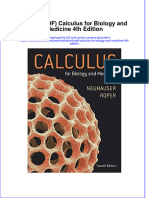 Ebook PDF Calculus For Biology and Medicine 4th Edition PDF