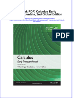Ebook PDF Calculus Early Transcendentals 2nd Global Edition PDF