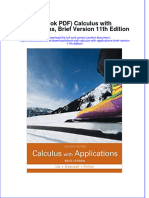 Ebook PDF Calculus With Applications Brief Version 11th Edition PDF