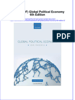FULL Download Ebook PDF Global Political Economy 6th Edition 2 PDF Ebook