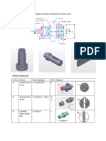 Design of Socket and Spigot Cotter Joint