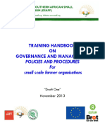 Esaff Training Handbook On Governance PDF FF