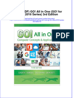 FULL Download Ebook PDF Go All in One Go For Office 2016 Series 3rd Edition 2 PDF Ebook