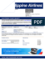 Electronic Ticket Receipt 29NOV For WELNIE CAMINGAWAN