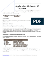 Chemistry Notes for Class 12 Chapter 15