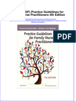 Ebook Ebook PDF Practice Guidelines For Family Nurse Practitioners 4th Edition PDF
