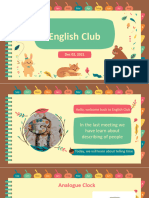 English Club - 2 Des