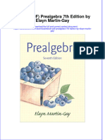 Ebook Ebook PDF Prealgebra 7th Edition by Elayn Martin Gay PDF