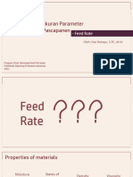 Feed Rate