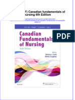 Ebook PDF Canadian Fundamentals of Nursing 6th Edition 2 PDF