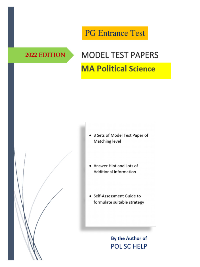 Model Test Paper Pdf