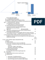 Science Pre Practice Paper 2 2018 (Answers)